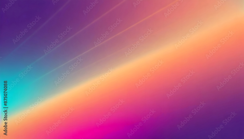 Poster retro gradient background. generative ai.
