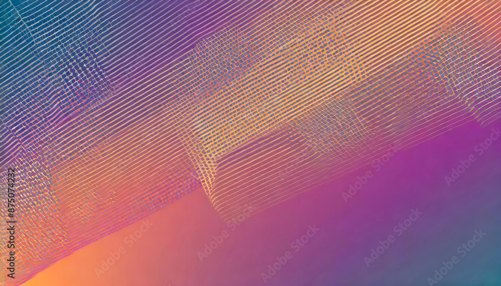 Poster retro gradient background. generative ai.
