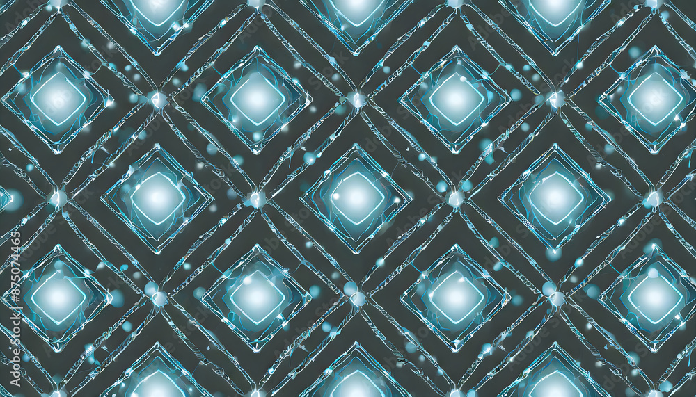 Poster seamless pattern background. generative ai.
