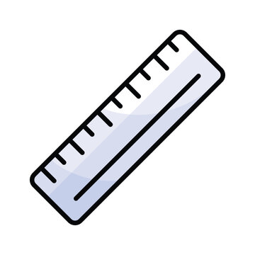 recommend clip art: Tool for measurement or calculating length, premium icon of ruler, scale vector