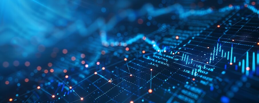 Crisp scatter plot depicting a significant positive correlation between stock prices and trading volume, with data points forming a distinct upward pattern, indicating robust investor interest.