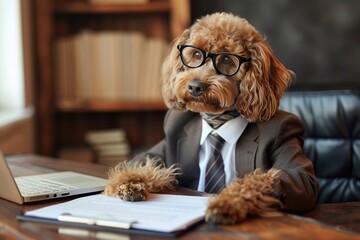 business dog