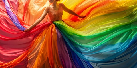 women in colorful dress