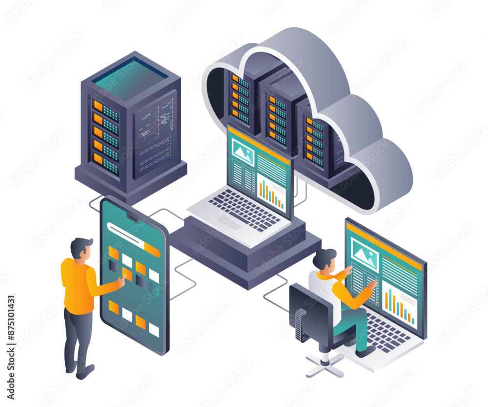 Poster team in ensuring transaction security on cloud servers