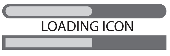 Loading Icon Isolated on white Background

