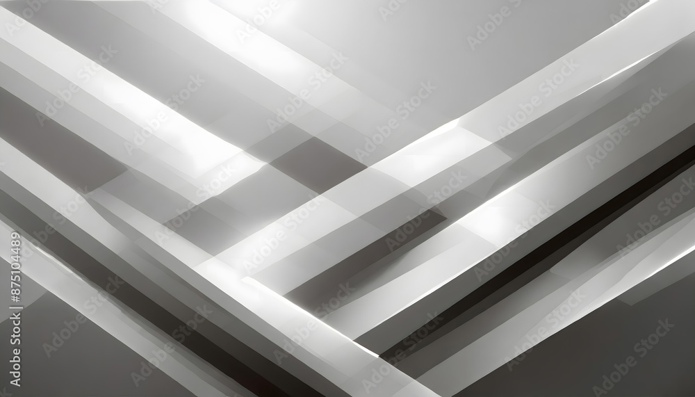 Aufkleber vector abstract elegant white and grey background. abstract white pattern. generative ai.