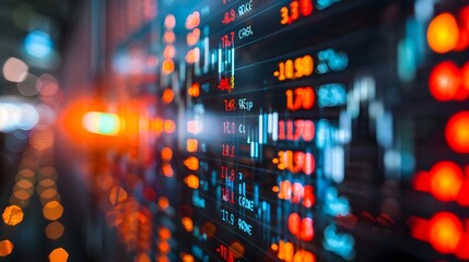 Fototapeta premium Investor Diversifying Portfolio with Guidance from Financial Expert Asset Classes Displayed