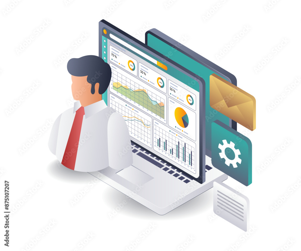Poster Professional Data Management for Technological Business Development Analysis