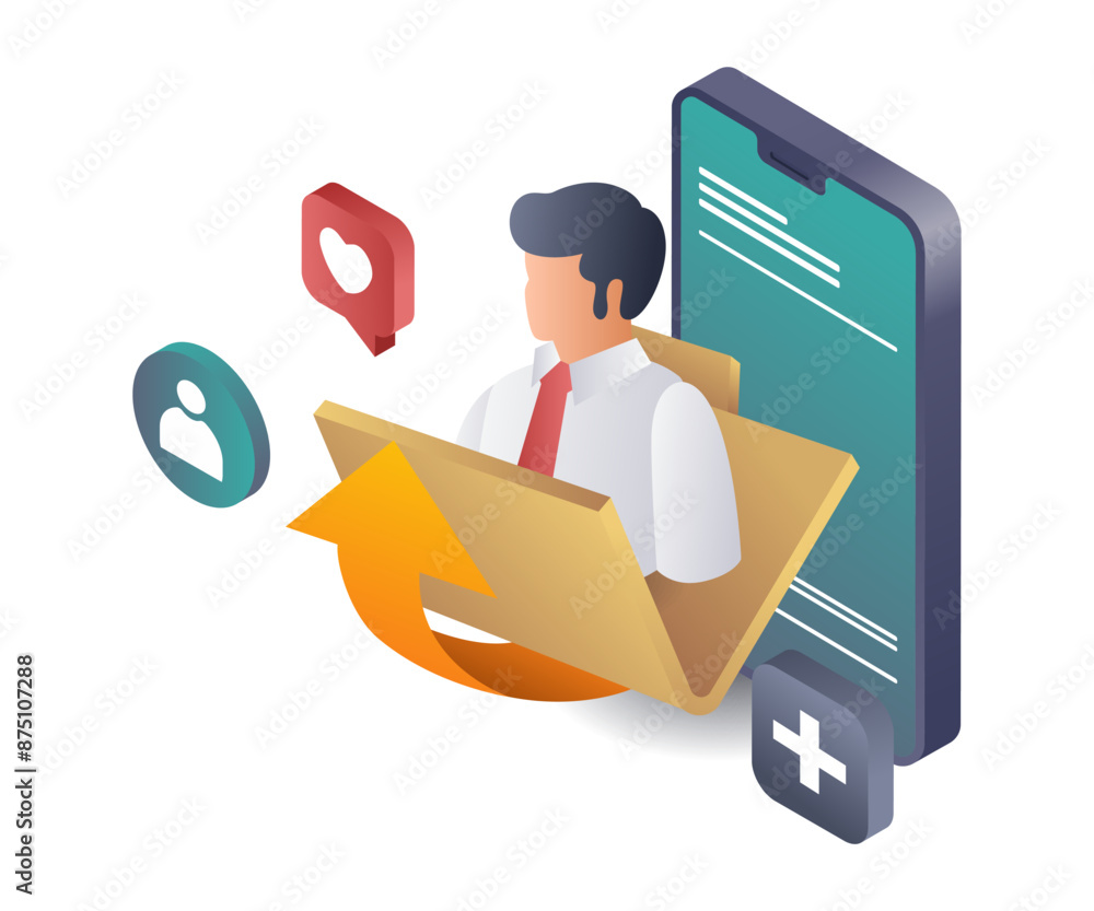 Poster personal data protection in mobile apps