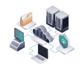 Managing Network in Cloud Server Technology