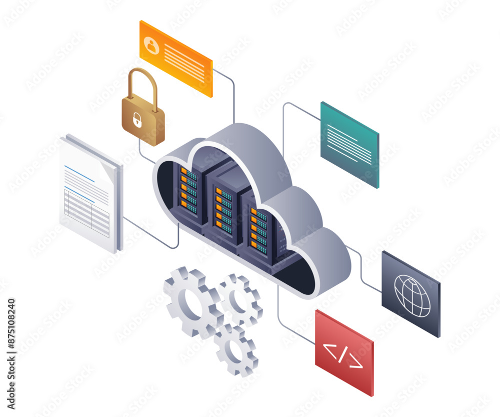 Aufkleber optimizing cloud server network maintenance