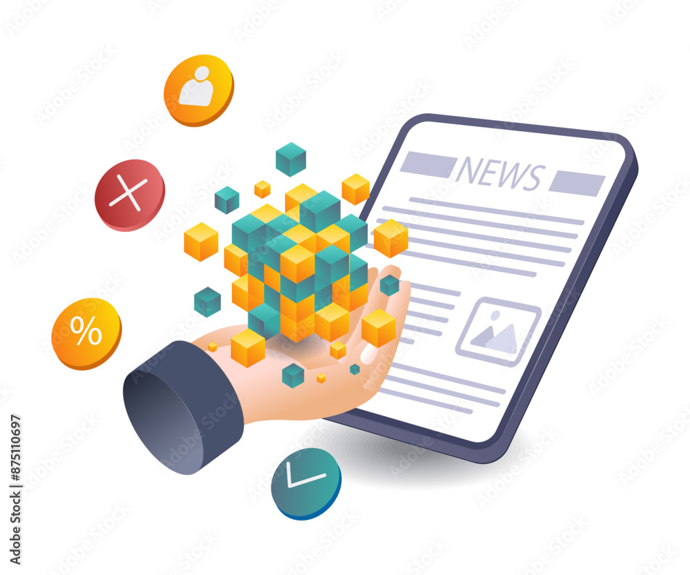 Poster latest insights into blockchain technology