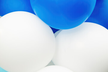 A balloon that looks like it's about to burst.