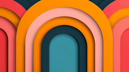 Innovative and engaging illustration with fluid, symmetrical patterns, crisp lines, and sleek color schemes; a dynamic, stylish, and professional design for contemporary projects. Illustration,