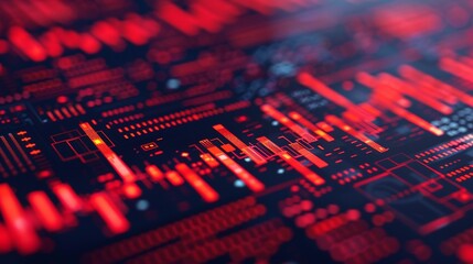 Dynamic and impactful design highlighting finance, economy, and global markets; vibrant visuals of currency, exchange, and blockchain technology. Illustration, Image, , Minimalism,