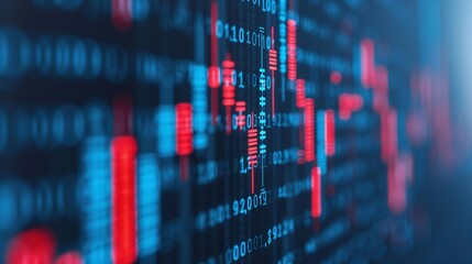 Dynamic and impactful design highlighting finance, economy, and global markets; vibrant visuals of currency, exchange, and blockchain technology. Illustration, Image, , Minimalism,