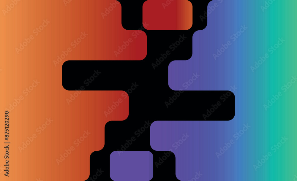 Poster abstract color background drawing graphics