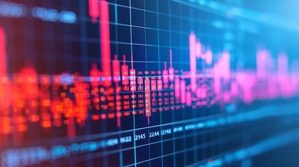 Dynamic and impactful design highlighting finance, economy, and global markets; vibrant visuals of currency, exchange, and blockchain technology. Illustration, Image, , Minimalism,