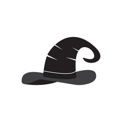 Wizard cap character logo