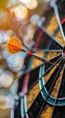 Perfect Shot Glowing Target Dartboard
