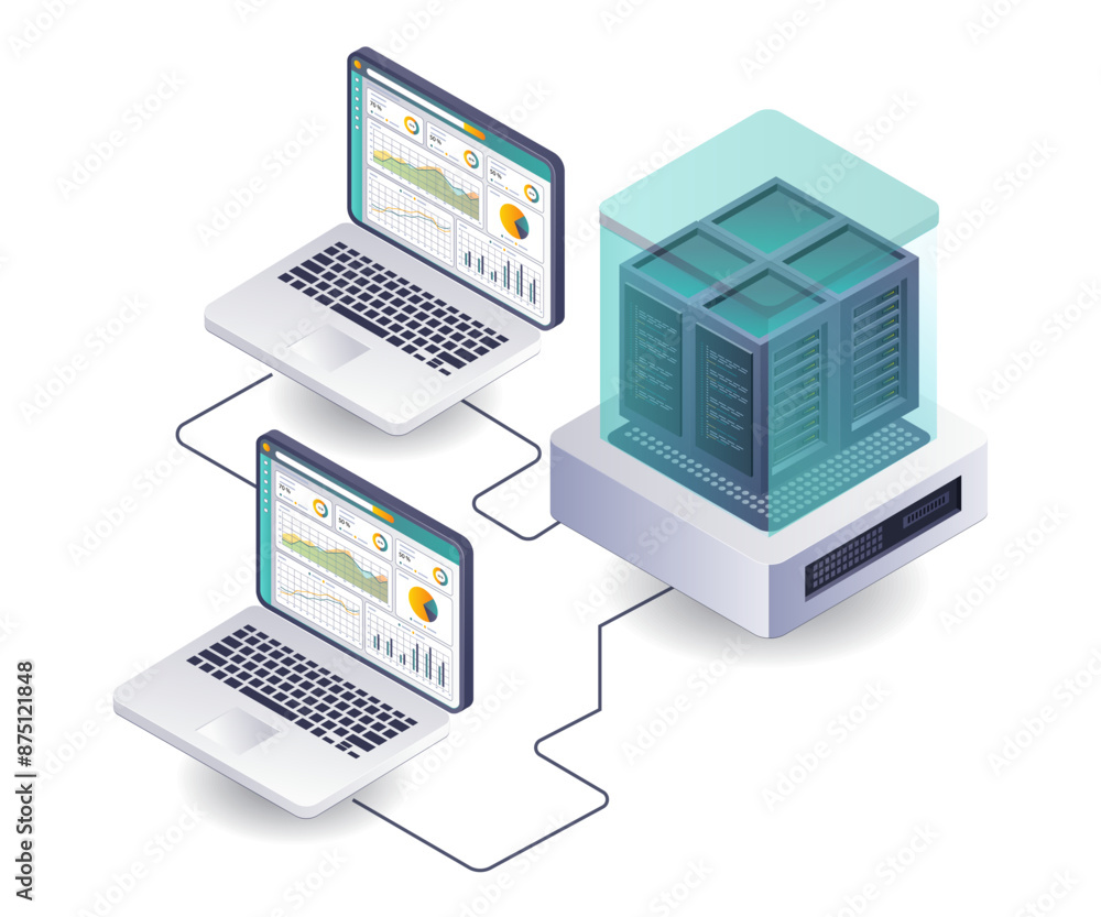 Poster Computer Technology for Server Data Analysis