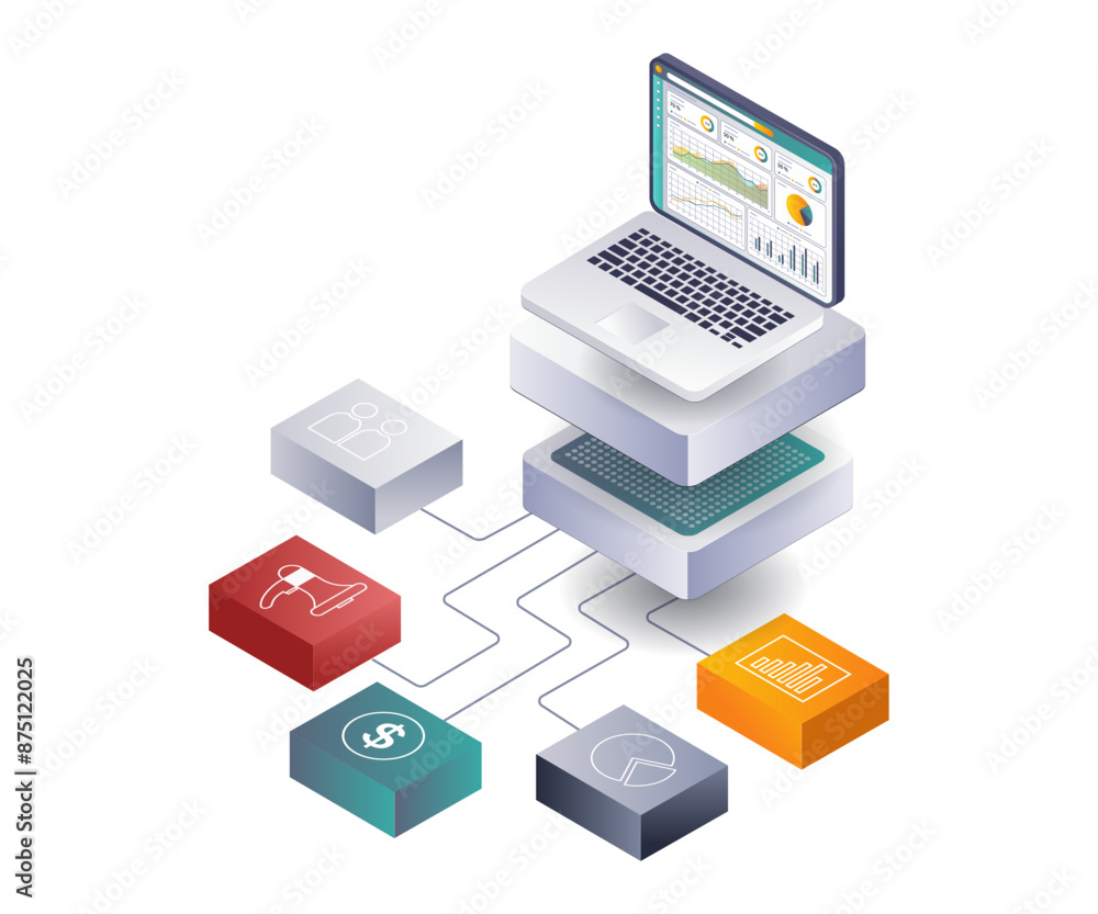 Poster computer analysis in business development networking