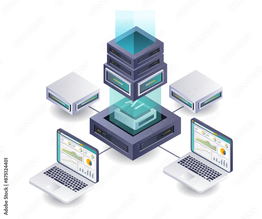 Poster Artificial Intelligence in Server Data Analysis Networks