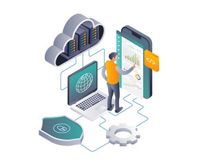 Analyzing Data Security in Cloud Server Environments