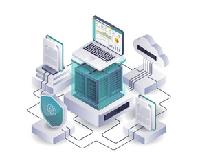 Analyzing Data Server Management Security Networks