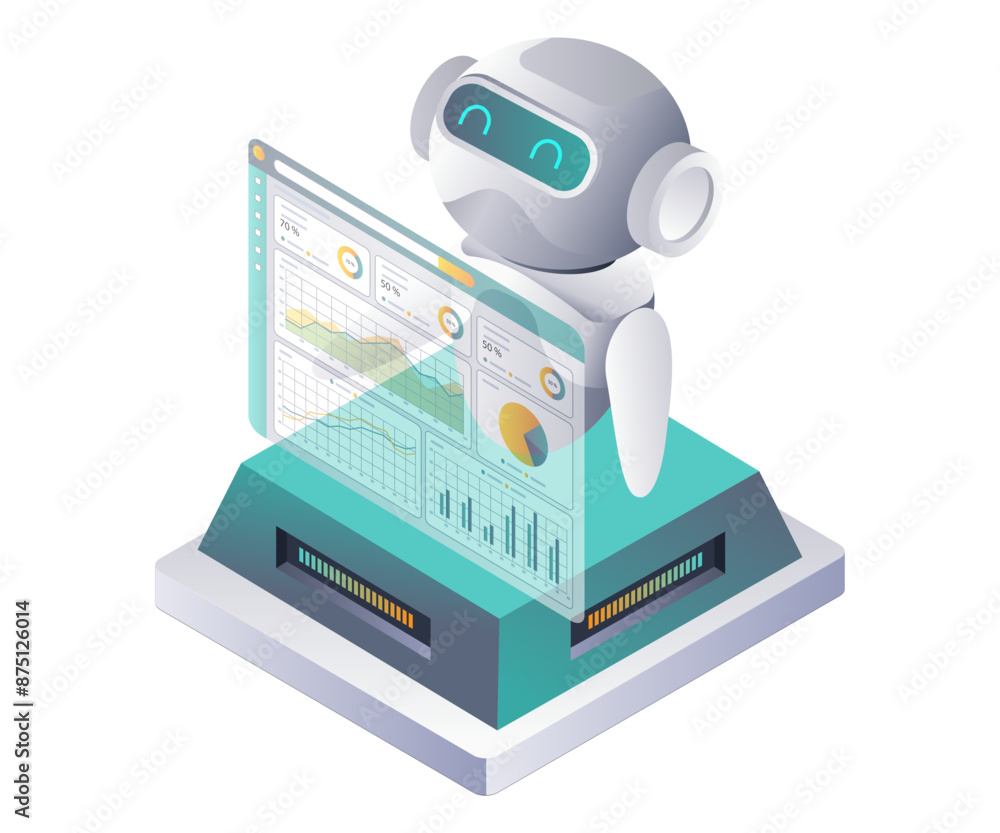 Poster AI Robots Support Data Analysis in Server Environments