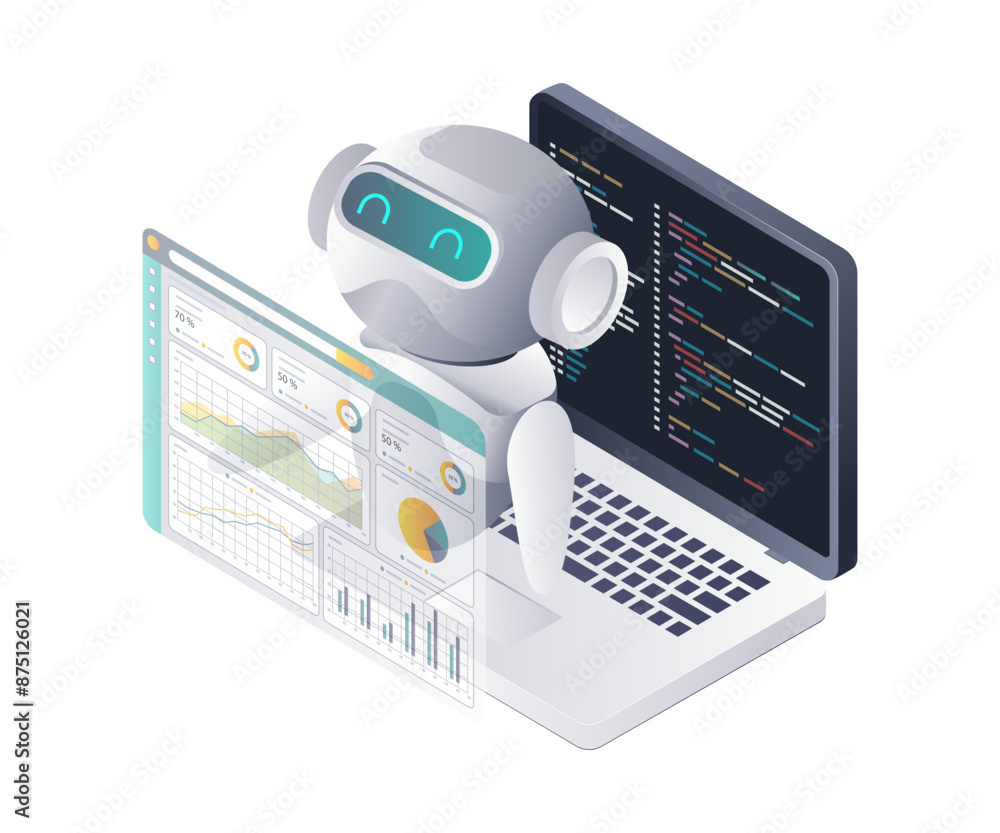 Poster AI Robots in Programming Language Analysis and Automation