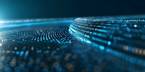 Abstract Representation of Innovative Communication Design Concepts in GUI Technology Background. Concept Abstract Representation, Innovative Communication Design, GUI Technology, Background