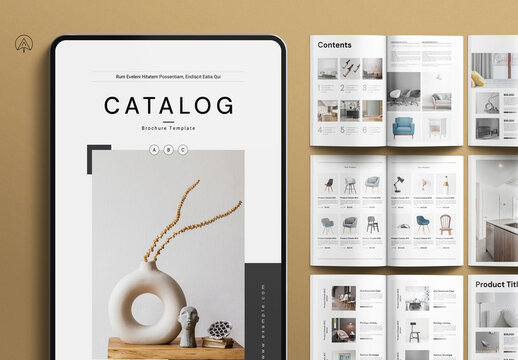 Catalog Brochure Template