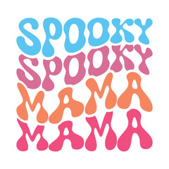Spooky mama, mama svg, halloween svg
