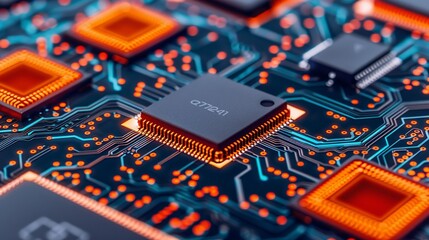 Dynamic and impactful design highlighting telecommunication, mobile devices, and smartphones; vibrant visuals of tablets, wearables, and remote access. Illustration, Image, , Minimalism,