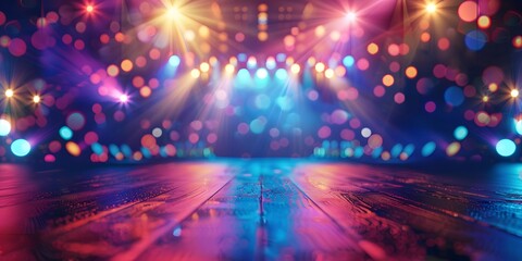 festive halloween party background full of music in the dark