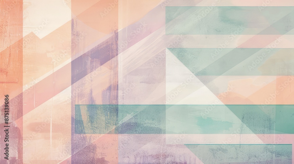 Aufkleber the contemporary backdrop features fluid forms in gentle pastel tones, creating a modern abstract ex