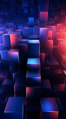 Obraz premium Digital technology professional business wallpaper abstract poster mobile background