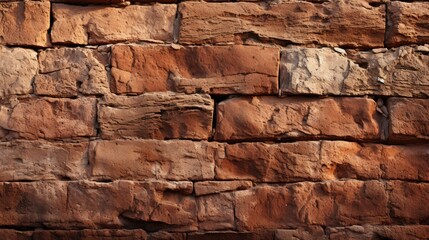 Fototapeta premium a stone wall with a natural texture and a natural stone background.