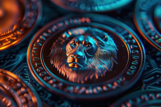 A hightech collectible series features coins enchanted with the powers of fantastical animals