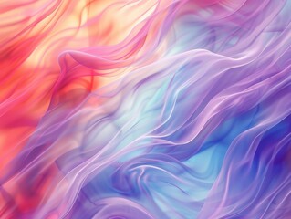 Fototapeta premium Pastel Swirling Abstract Background in Soft Colors for Design Projects