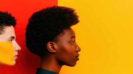 An informative discussion on intersectionality, exploring how overlapping identities affect individuals experiences and the importance of inclusive activism with copy space