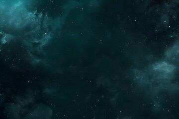 Fototapeta premium Abstract Bokeh Background in Futuristic Style with Cosmic Elements and Stars