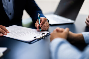 House Rent Contract Document And Insurance Paper