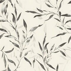 Fototapeta premium Mystical Botanical Design with Brown Branches and Red Berries