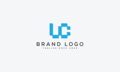 letter UC logo design vector template design for brand.