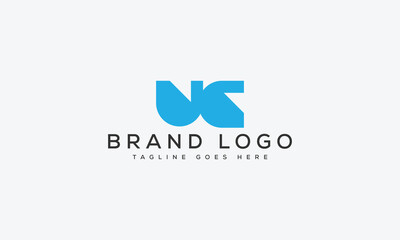 letter UC logo design vector template design for brand.