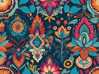 seamless floral pattern