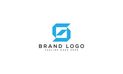 letter S logo design vector template design for brand.