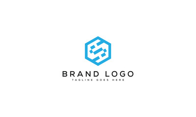 letter S logo design vector template design for brand.